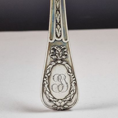 LOUCHE en argent Minerve 950 Millièmes de...