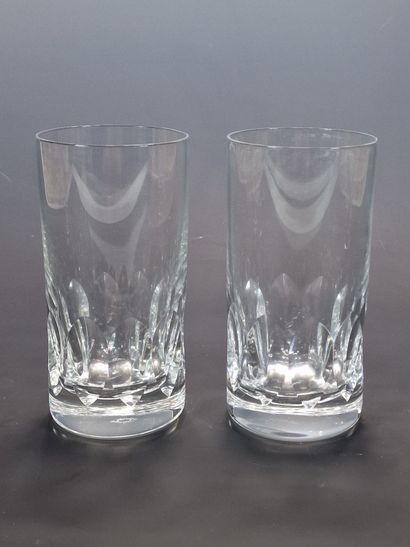 VILLEROY ET BOCH - SUITE DE 10 VERRES A LONG...