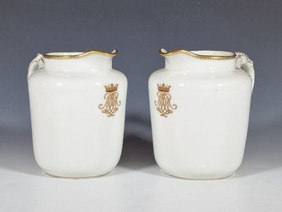HAVILAND ET COMPAGNIE LIMOGES - PAIRE DE...
