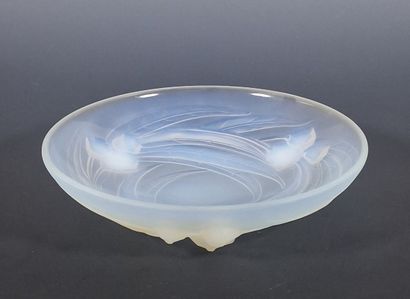ETLING FRANCE - COUPE RONDE en verre moulé...