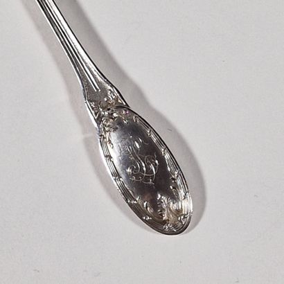 SUITE OF 10 ICE FORKS in Minerve 950 Millièmes...