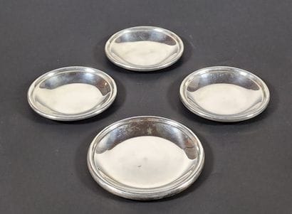 SUITE DE 3 CENDRIERS DE TABLE INDIVIDUELS...