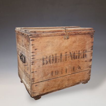 BOLLINGER - CAISSE DE TRANSPORT POUR BOUTEILLES...
