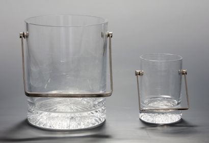 DAUM FRANCE - SEAU A CHAMPAGNE (H. 22 cm...