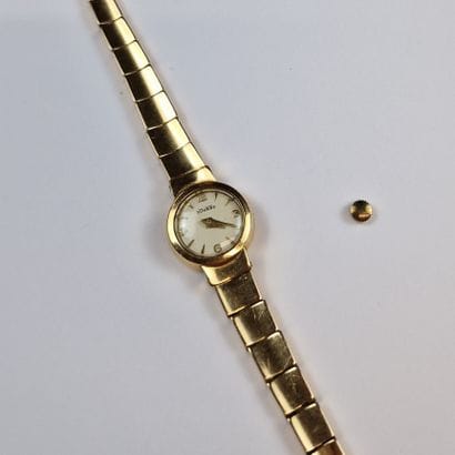DUWARD - BRACELET MONTRE DE DAME Circa 1960...