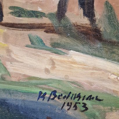 Krikor BEDIKIAN (1908-1981) 
Feria a Ronda,...