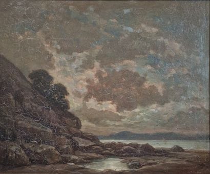 Charles BISSCHOPS (1894-1975)
Moonlight -...