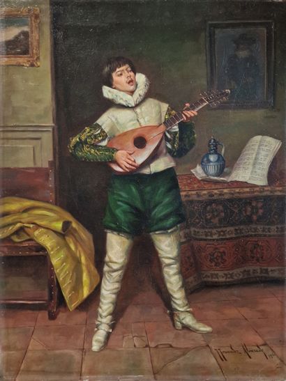 José FERNANDEZ ALVARADO (1875-1935)
Zither...