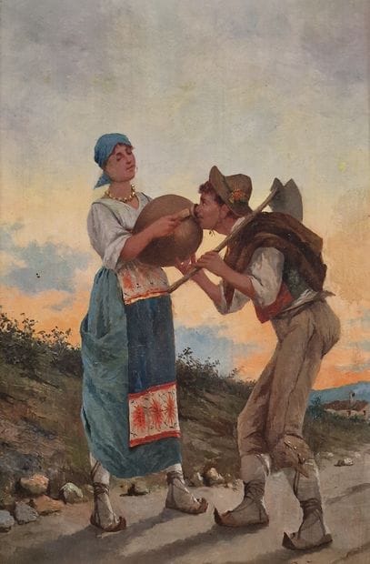 Luigi SCORRANO (1849-1924)
The Water Bearer
OIL...