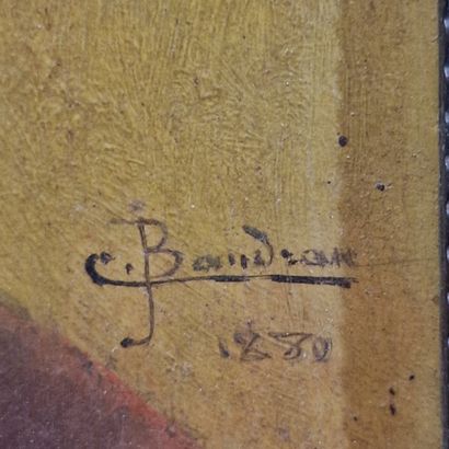 C. BAUDRAN (XIX-XXXth)
Portrait of a Woman...