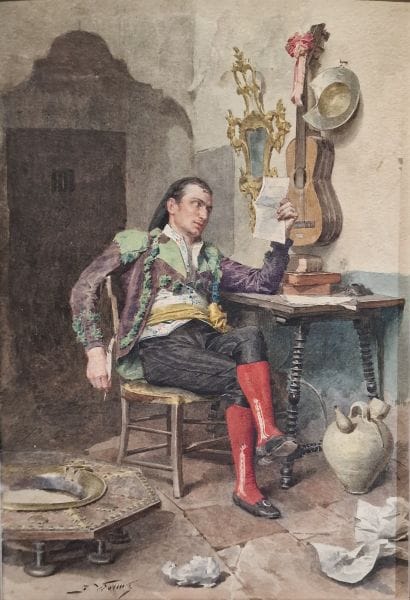 Jules WORMS (1832 - 1924)
Matador with his...