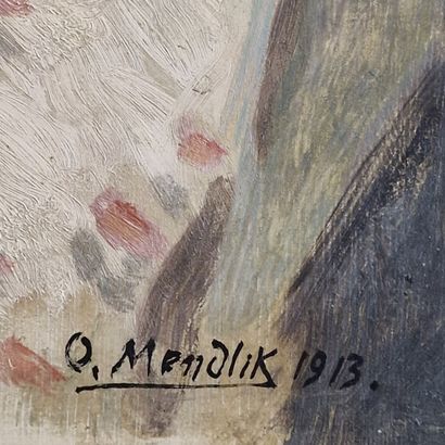 Oscar MENDLICK (1871-1963)
Portrait of a...