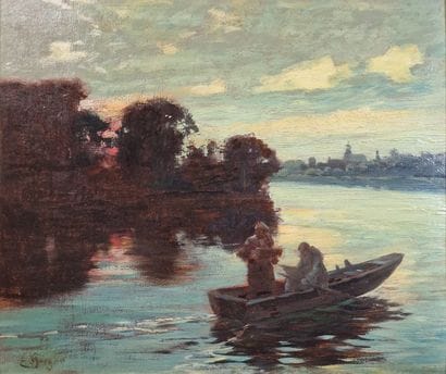 Eugeniusz GORGON (1906-1943)
Boat on the...