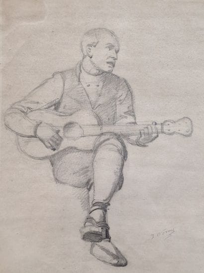 Jules WORMS (1832 - 1924)
Guitarist
BLACK...