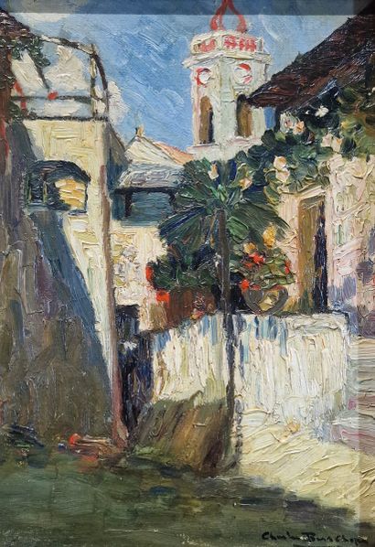 Charles BISSCHOPS (1894-1975)
Alley in Spain
OIL...