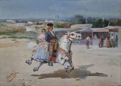B. PEREDA (XIX-XXth Century)
The gallop
OIL...