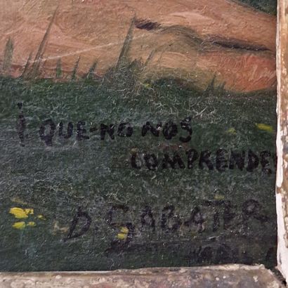 Daniel SABATER Y SALABERT (1888-1951)
Y que...