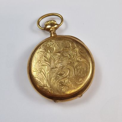 OMEGA - MONTRE DE POCHE Circa 1920 en or...