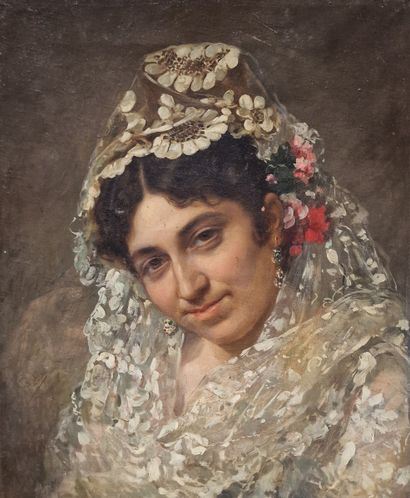José ROBLES Y MARTINEZ (1843-1911)
Portrait...