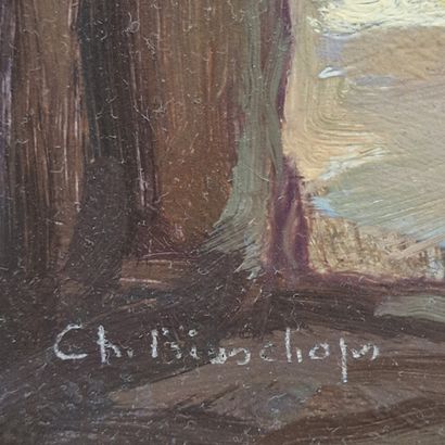 Charles BISSCHOPS (1894-1975)
Old Miramas...