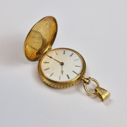 MONTRE DE COL SAVONNETTE de la Fin du XIXème...
