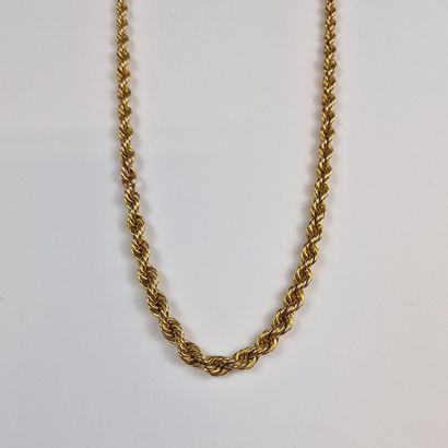 Mid-20th Century COLLAR in low-cut yellow...