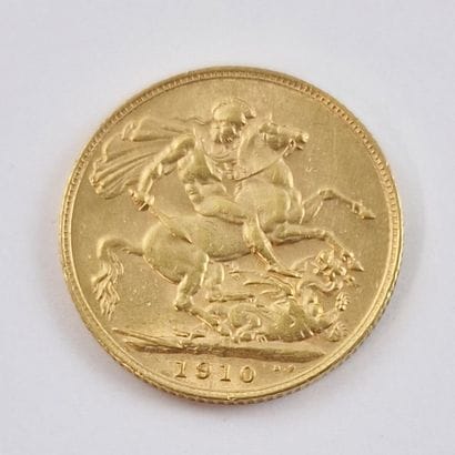 1 PIECE SOUVERAIN BRITANNIQUE OR Edouard...