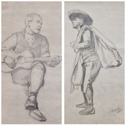 Jules WORMS (1832 - 1924)
Guitarist
BLACK...