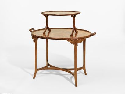 Emile GALLE (1846-1904)
TABLE A THE with...