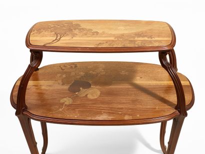 Emile GALLE (1846-1904)
TABLE A THE circa...
