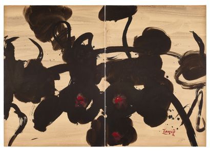 T'ang HAYWEN (1927-1991)
Untitled, 1966-1969
Acrylic...