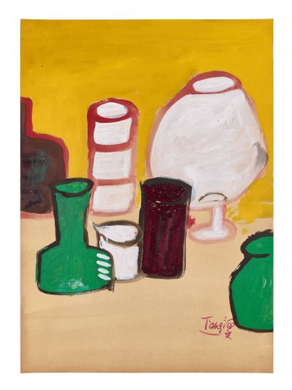 T'ang HAYWEN (1927-1991)
Untitled, 1964-1966
Watercolor,...