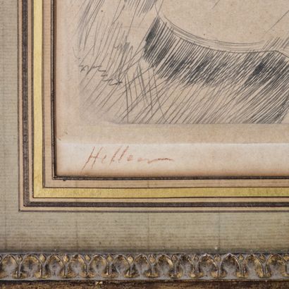 Paul César HELLEU (1859-1927)
Young elegant...