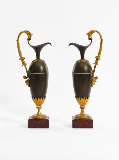 PAIR OF Empire Period AIGUIERES in the manner...