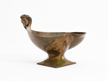 Georges ENGRAND (1852-1936)
Art Nouveau CUP,...