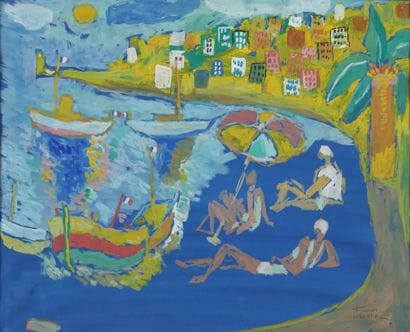 Fikret MOUALLA (1903-1967)
The coast, circa...