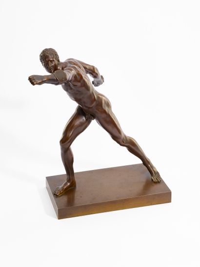 BRONZE after the Antique representing the...