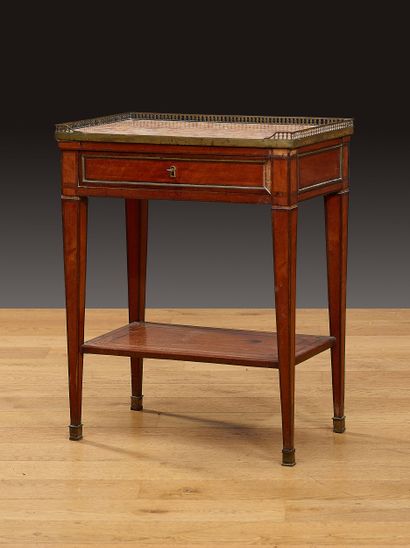 SMALL rectangular SALON TABLE circa 1800...