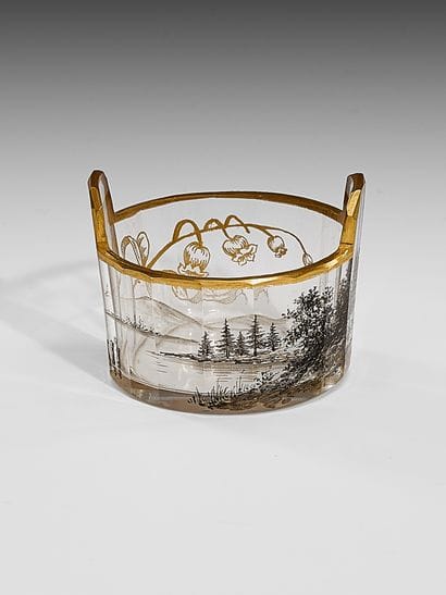 DAUM NANCY - Late 19th Century 
Glass SALON...