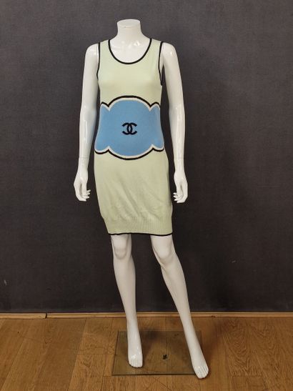 CHANEL X Karl Lagerfeld - ROBE pull sans...