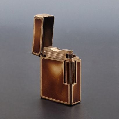 S.T DUPONT PARIS - Gas POCKET in gold-plated...
