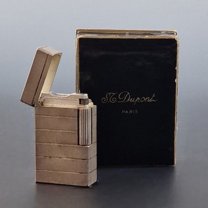 S.T DUPONT PARIS - Gas POCKET in brushed...