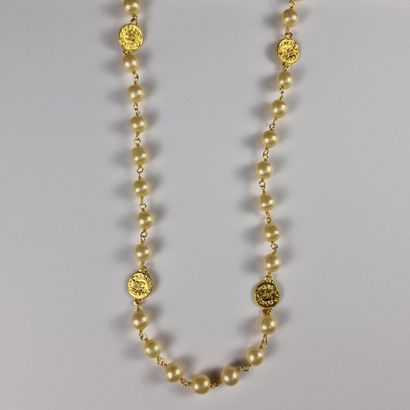 CHANEL X Karl Lagerfeld Circa 1990 - SAUTOIR...