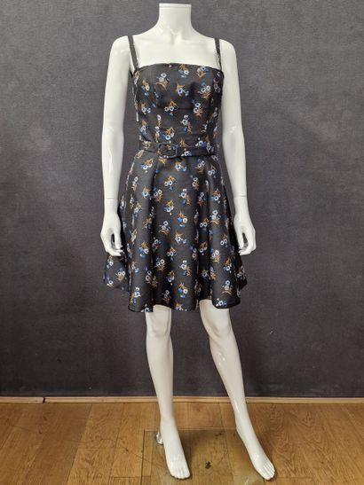 PRADA année 2013 - ROBE bustier à bretelles...