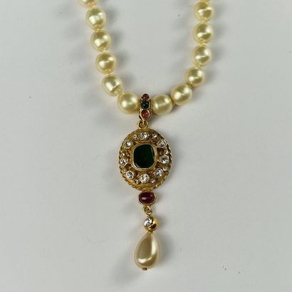 CHANEL X Karl Lagerfeld Circa 1988 - NECKLACE...