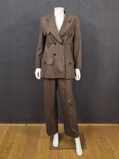 Louis FERAUD - TAILLEUR pantalon en laine...