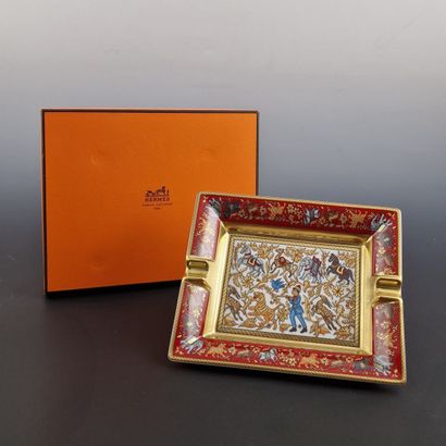 HERMES Paris - Porcelain ASHTRAY 
