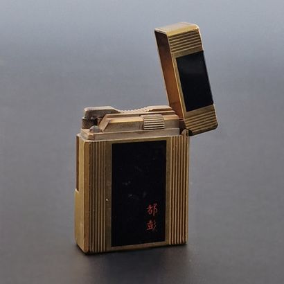 S.T DUPONT PARIS - Gas POCKET in gold-plated...