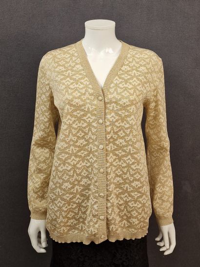 Les Tricots de Pierre BALMAIN - CARDIGAN...