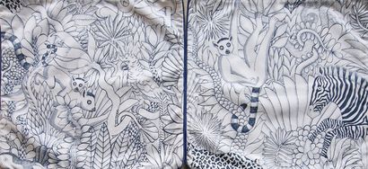 HERMES Paris made in France - PAIRE DE HOUSSES...